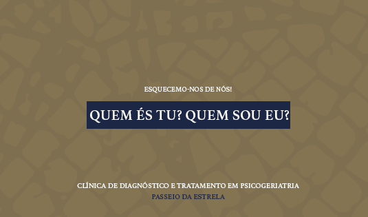 Quem sou eu? Quem és tu?